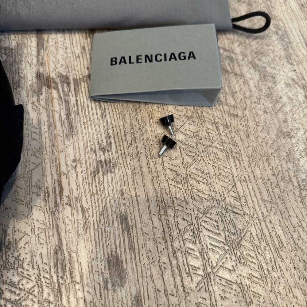 Balenciaga Knife Edge Mule Kitten Heel Sleek and Stylish - Picture 9 of 10